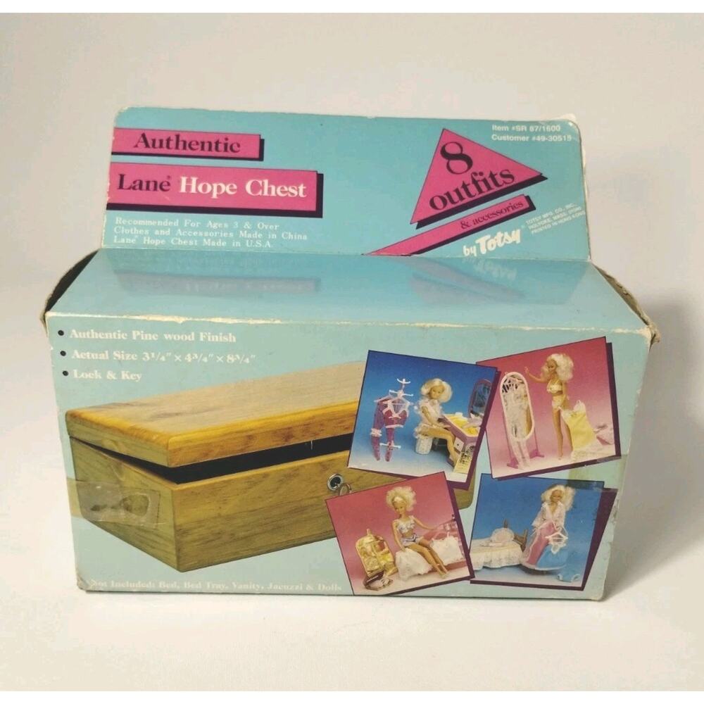 Skeleton Key Lane Hope Chest & Sheer Delight Fashions for 11.5" Doll like Barbie
